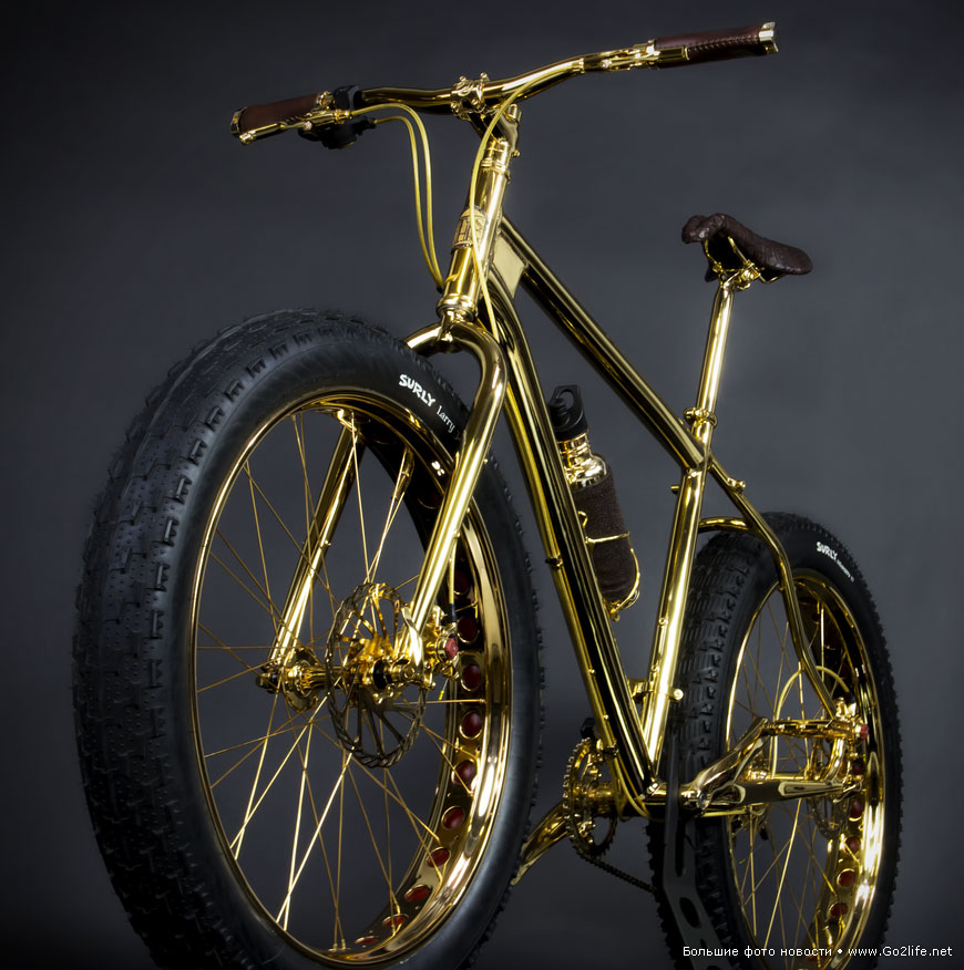 24K Gold отдам золотой велосипед из Beverly Hills в хорошие руки