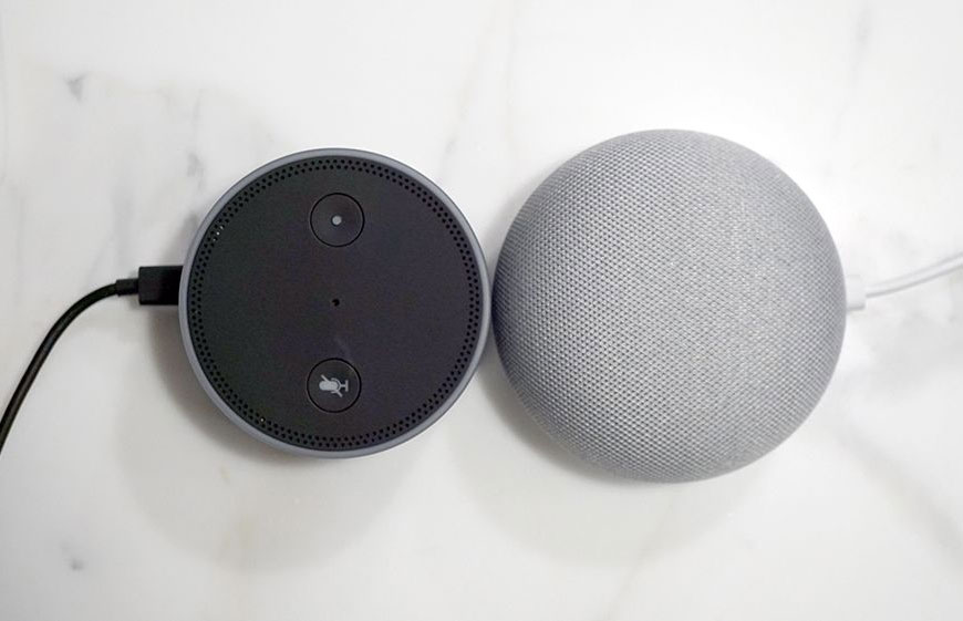 Let’s compare who wins: Google Home Mini for $50 or Amazon Echo Dot